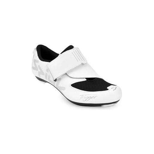Spiuk trigger, scarpa unisex-adulto, bianco, 39 eu