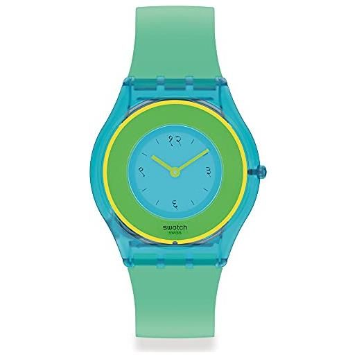 Swatch orologio skin classic bio ss08z100 hara green 01 edizione supraya lele