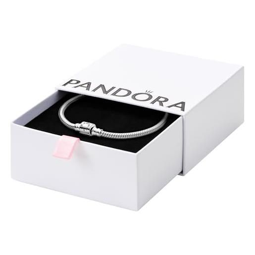PANDORA icons bracciale in maglia snake in argento sterling, 23