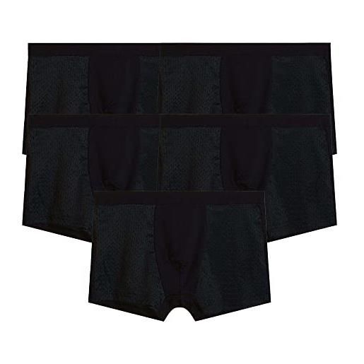 WSZJLN Boxer Intimo Da Uomo Mutandine A Rete Custodia Per Pene - Foto 6