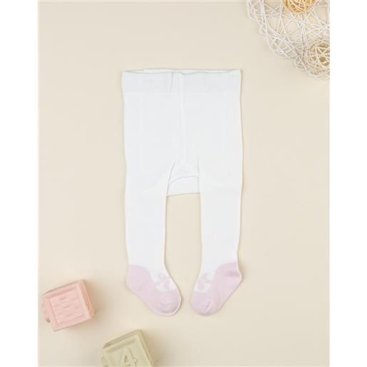 Prénatal collant bimba bianchi finta scarpetta