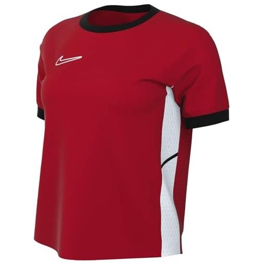 NIKE fz9756-657 w nk df acd25 ss top maglia lunga donna university red/black/white/white taglia xl