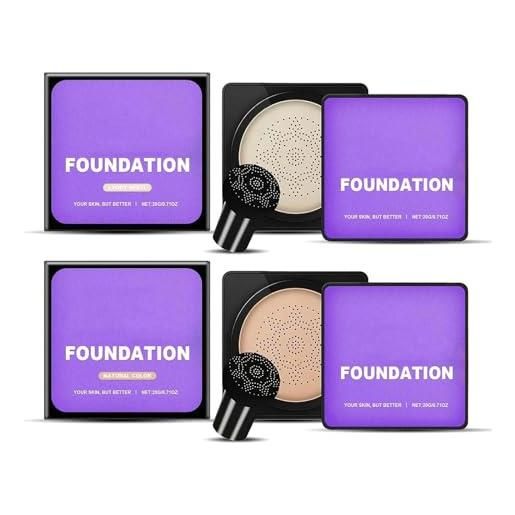 Generico impeccabile pelle radiante istantaneamente, creme bb coreane di lucentezza istantanea, fondazione cuscino impeccabile, base di trucco tonico della pelle uniforme (natural+ivory)