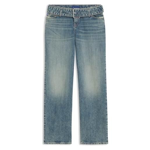 Hugo pantaloni da donna glory_b jeans, 436 blu brillante, 31w / 30l