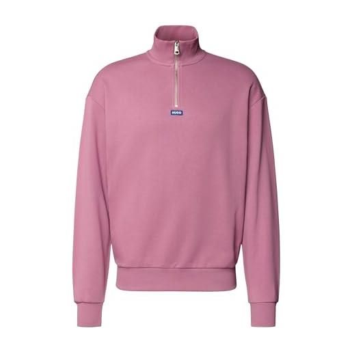 Hugo felpa da uomo neeler, rosa scuro, xl