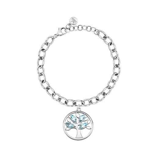 Morellato vita bracciale donna, in acciaio, zirconi - satd24