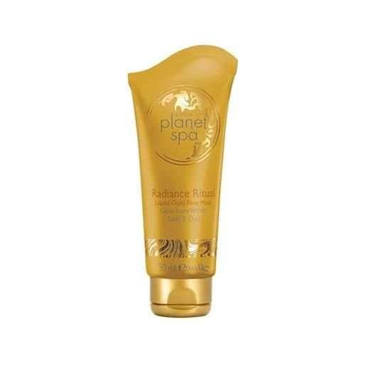 Avon planet spa radiance ritual liquid gold peel-off maschera viso - 50ml
