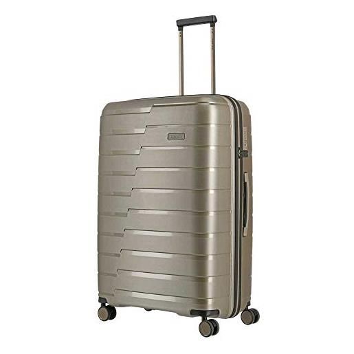 Travelite air base 4w trolley, bagaglio a mano, 77 cm, beige (champagne)