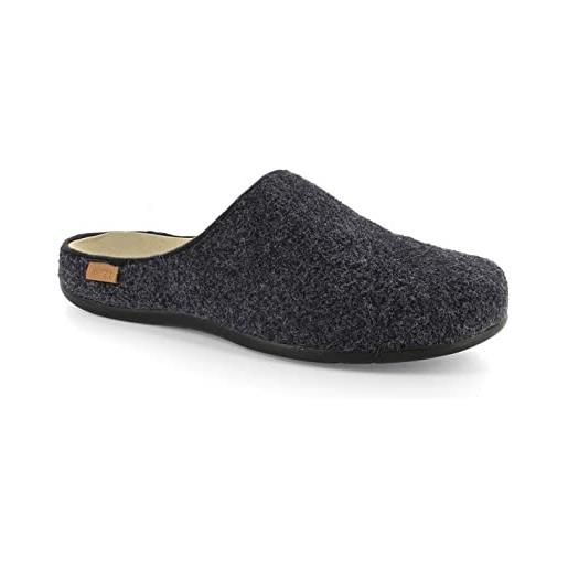 Strive Footwear strive copenhagen - pantofole da donna con supporto, grigio scuro, 39 eu