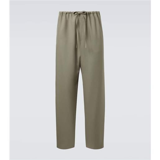 Calvin Klein Collection pantaloni regular benjamin in lana