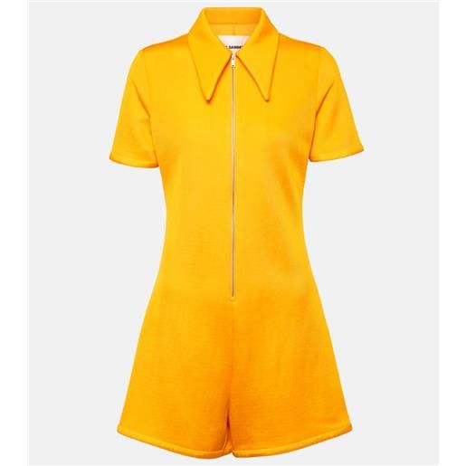 Jil Sander jumpsuit corta in jersey
