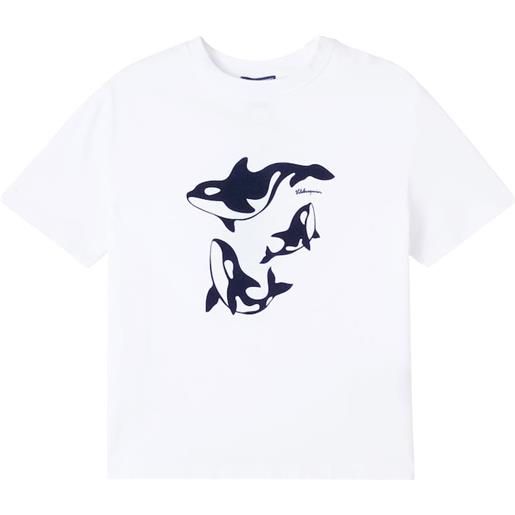Vilebrequin Kids t-shirt orcas in jersey di cotone