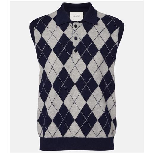 Lisa Yang gilet riana in cashmere