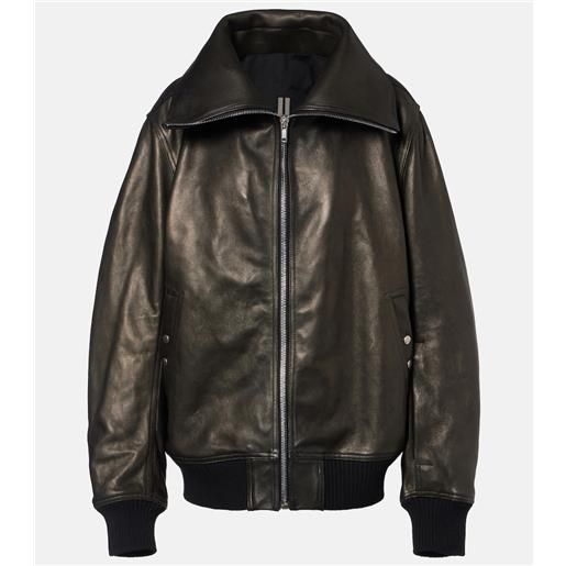 Rick Owens bomber in pelle