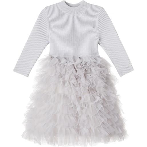 Donsje baby - abito cecilly misto lana con tulle