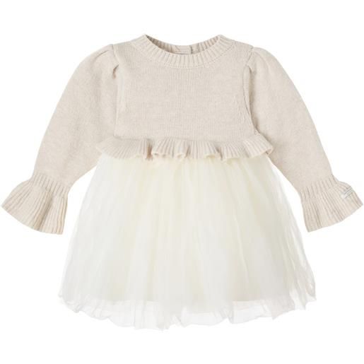 Donsje baby - abito paulien in misto lana e cotone