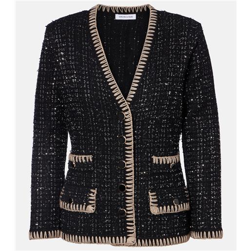 Veronica Beard cardigan ceriani in tweed