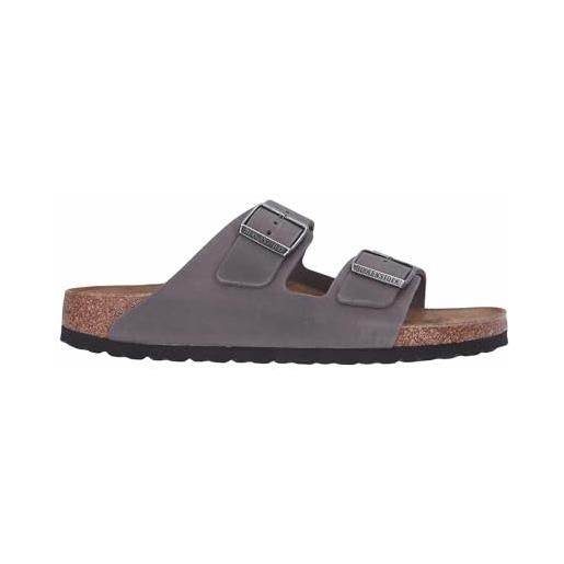 Birkenstock - sandalo basso ferro art. 1027026 ferro 44