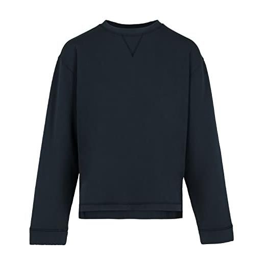 Ecoalf getarialf woman sweatshirt felpa donna, vintage navy, 000s