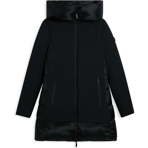 Freddy piumino lungo donna opaco e lucido con cappuccio
