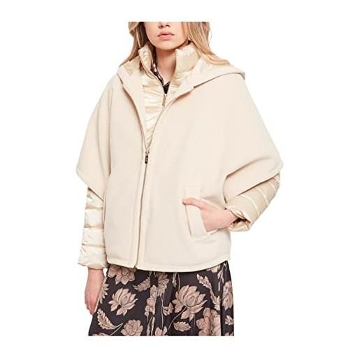 Gaudí gaudi piumino con cappuccio 221fd35005 avorio 38