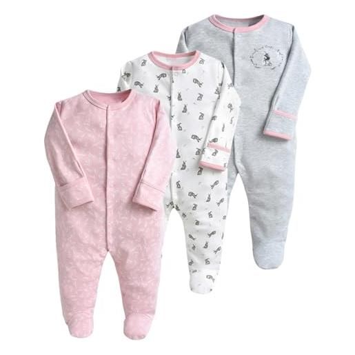 amropi bambino pagliaccetti 3 pezzi in cotone neonato ragazzi ragazze manica lunga tutine 6-9 mesi, stile30