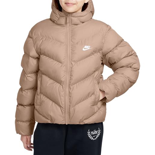 NIKE piumino con cappuccio all day play bambino