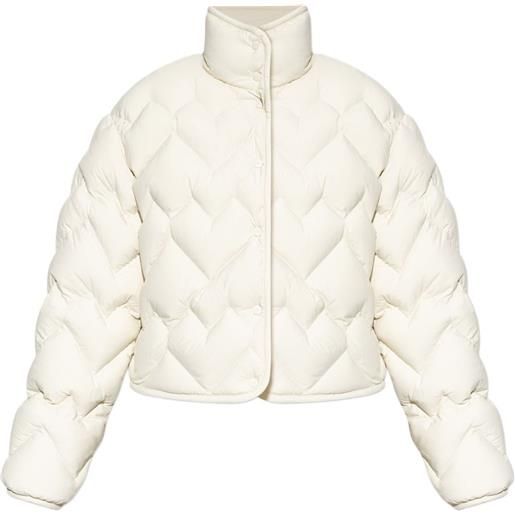 Moncler piumino trapuntato senevee - bianco