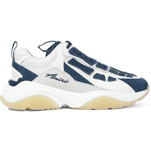 AMIRI KIDS sneakers con design a inserti - bianco