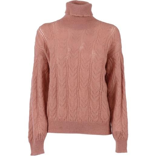 Filippo De Laurentiis maglione a collo alto - rosa