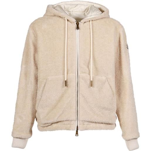 Moncler giacca con cappuccio - toni neutri
