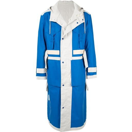 Craig Green giacca con pannelli a contrasto - blu