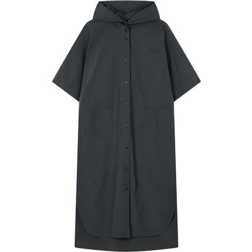 TOMBOY cappotto con cappuccio - grigio