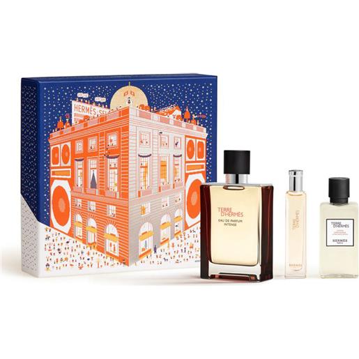 Hermes cofanetto terre d'hermes eau de parfum 100 ml unica
