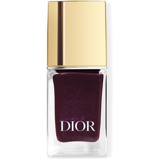 Dior vernis - edizione limitata smalto per unghie e top coat glitterato 690 plum parade