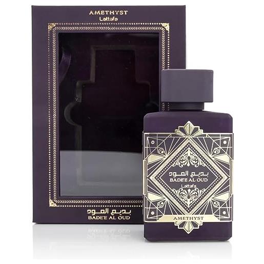 Lattafa eau de parfum bagno al oud amethyst 100 ml