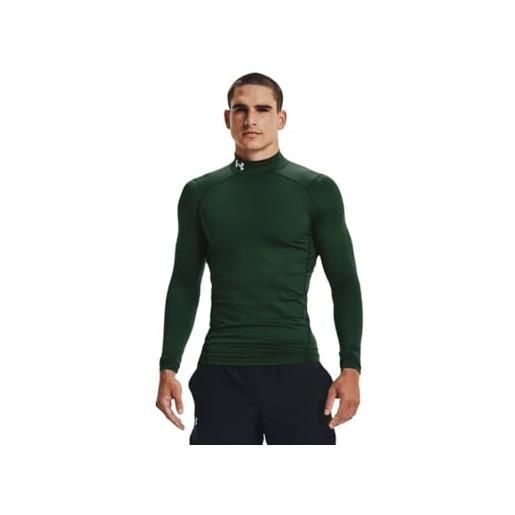 Under Armour cold. Gear compression mock uomo, viola (500)/bianco, l