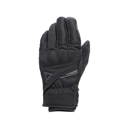 DAINESE - trento d-dry® gloves, guanti moto invernali, impermeabili, con protezioni sulle nocche, man, nero/nero, s