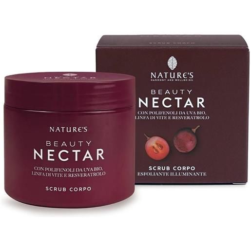 Nature's beauty nectar scrub corpo illuminante 390g