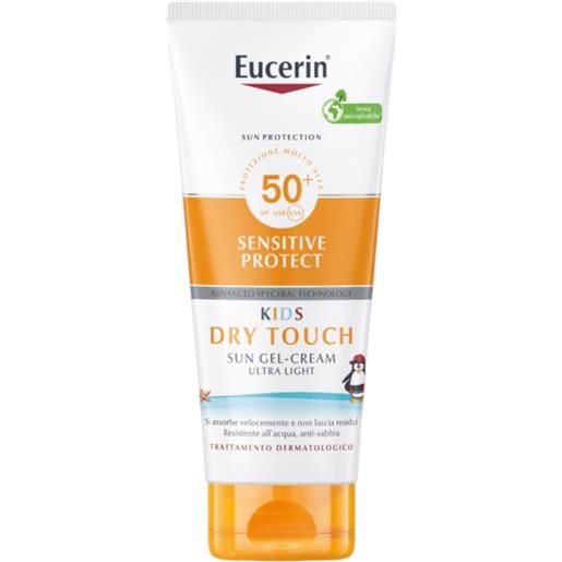 Eucerin kids dry touch gel cream spf50+ protezione solare bambini 200ml