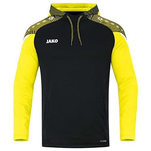 JAKO felpa con cappuccio performance, blu navy blue, xl uomo