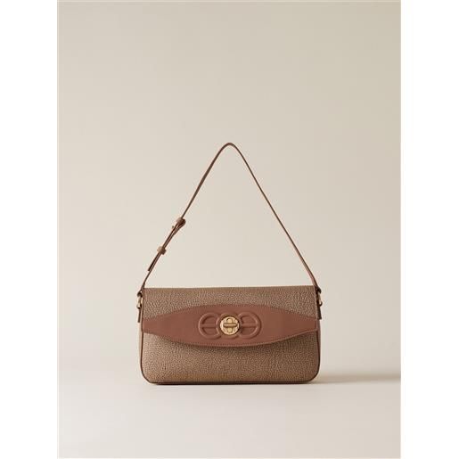 Borbonese moonlight borsa a spalla medium