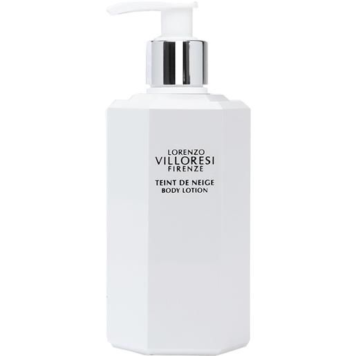 Lorenzo Villoresi Firenze teint de neige 250 ml body lotion fluido