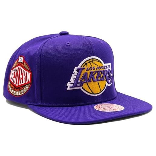 Mitchell & Ness nba conference patch snapback - los angeles lakers