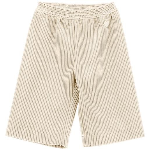 Monnalisa pantaloni cropped velluto