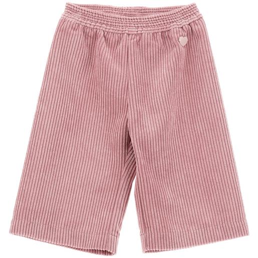 Monnalisa pantaloni cropped velluto