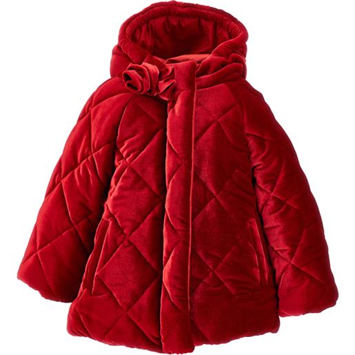 Monnalisa piumino in ciniglia trapuntata