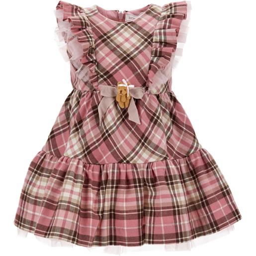 Monnalisa scamiciata twill tartan