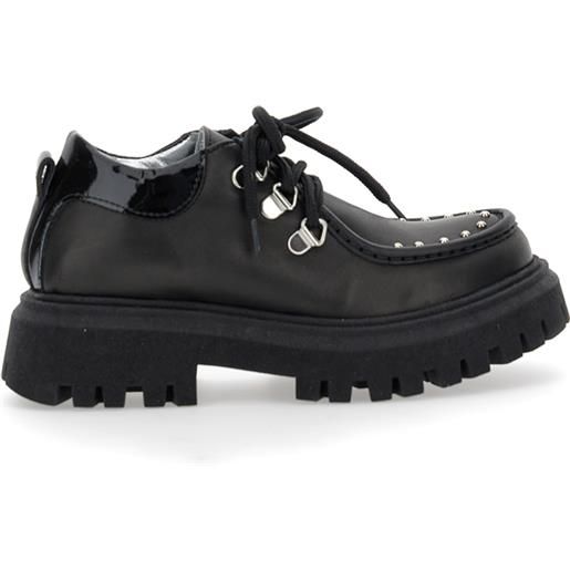 Monnalisa scarpe in pelle stringate