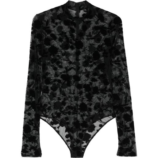 Givenchy body a fiori - nero